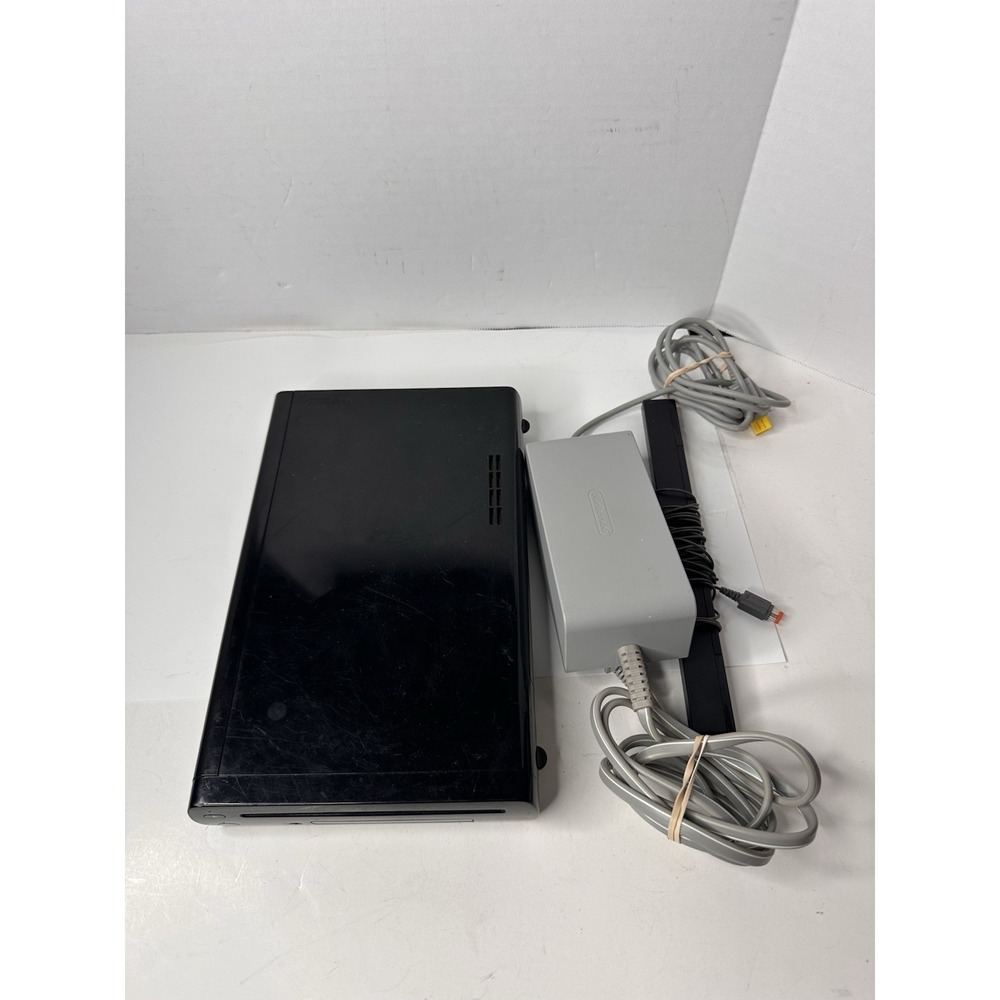 Nintendo Wii U Black WUP-101 02 32GB Console Only Not Working Parts Repair